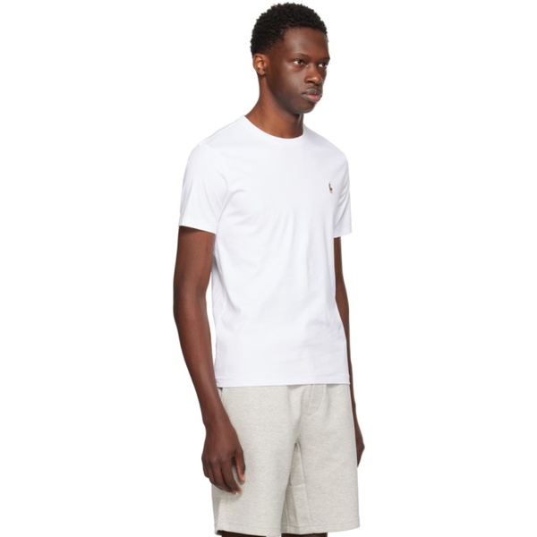 폴로랄프로렌 폴로 랄프 로렌 Polo Ralph Lauren White Classic Fit T-Shirt 241213M213015