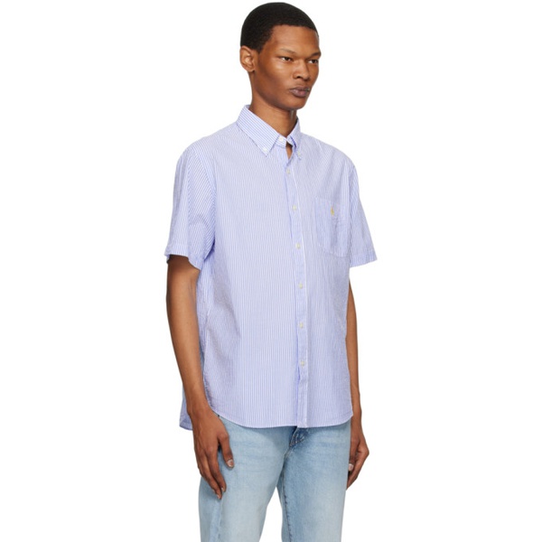 폴로랄프로렌 폴로 랄프 로렌 Polo Ralph Lauren Blue Prepster Shirt 231213M192059