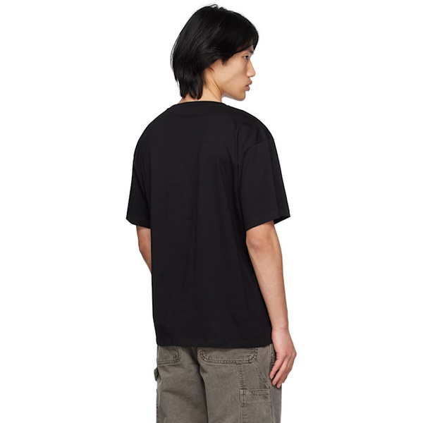 라스벳 Rassvet Black Sunlight Supplier T-Shirt 231361M213006