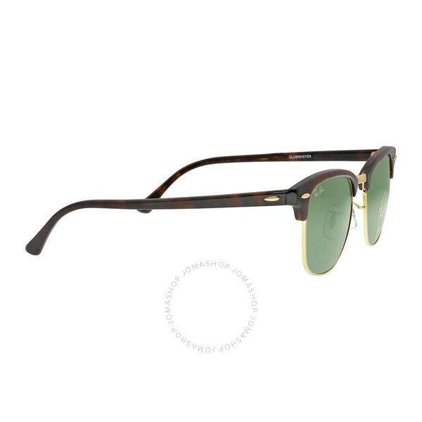  레이밴 Ray-Ban Clubmaster Classic Green Unisex Sunglasses RB3016 W0366 51