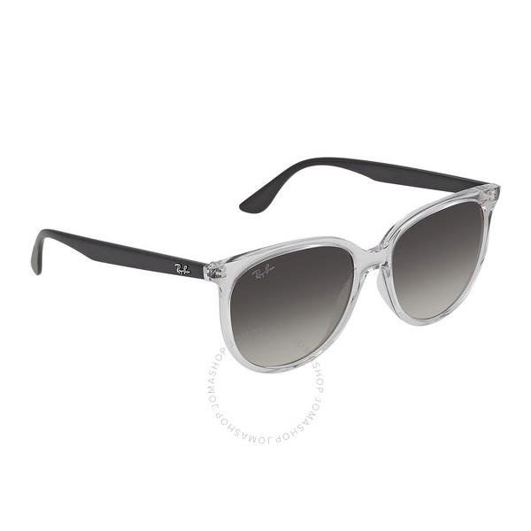  레이밴 Ray-Ban Grey Gradient Square Ladies Sunglasses RB4378 647711 54