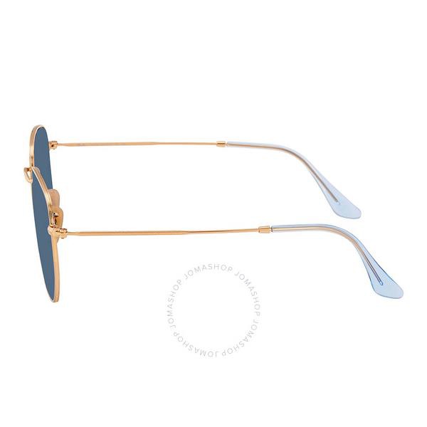  레이밴 Ray-Ban Hexagonal Flat Lenses Blue Gradient Geometric Unisex Sunglasses RB3548N 91233M 54
