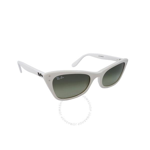  레이밴 Ray-Ban Green Vintage Cat Eye Ladies Sunglasses 0RB2299 975/BH 52