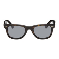 레이밴 Ray-Ban Brown Original Wayfarer Classic Sunglasses 241718M134029