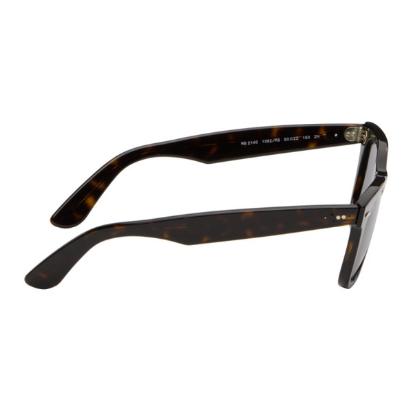  레이밴 Ray-Ban Brown Original Wayfarer Classic Sunglasses 241718M134029