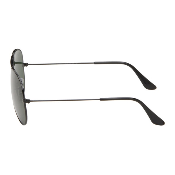  레이밴 Ray-Ban Black Aviator Classic Sunglasses 241718M134025
