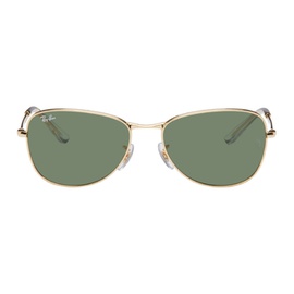 레이밴 Ray-Ban Gold RB3733 Sunglasses 242718F005005