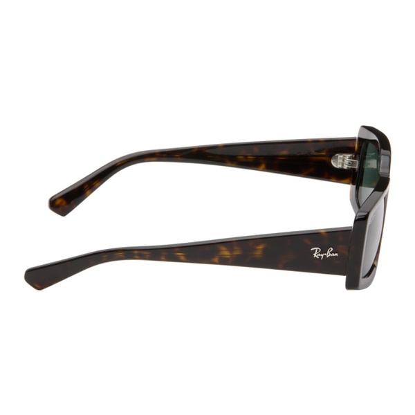  레이밴 Ray-Ban Brown Kiliane Bio-Based Sunglasses 242718M134029