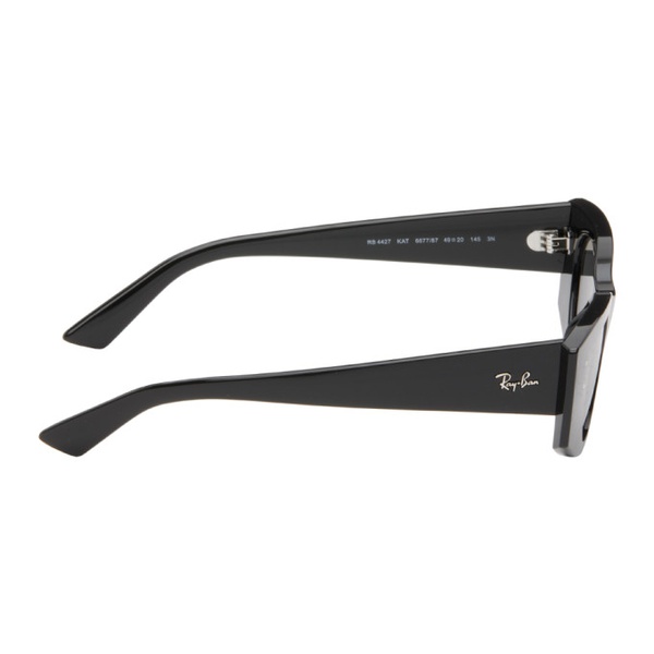  레이밴 Ray-Ban Black Kat Bio-Based Sunglasses 242718M134034