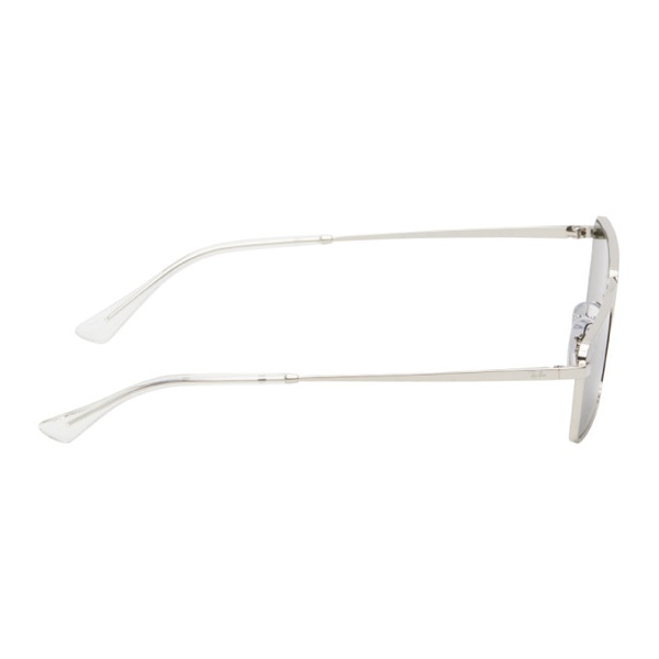  레이밴 Ray-Ban Silver Emy Bio-Based Sunglasses 242718M134018