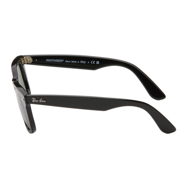 레이밴 Ray-Ban Black Original Wayfarer Classic Sunglasses 242718M134002