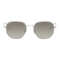 레이밴 Ray-Ban Silver RB3682 Sunglasses 242718M134008