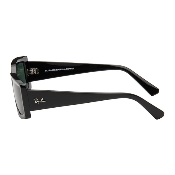  레이밴 Ray-Ban Black Kiliane Bio-Based Sunglasses 242718F005004