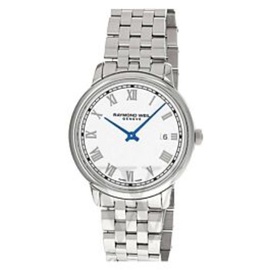 Raymond Weil MEN'S Toccata Stainless Steel White Dial Watch 5485-ST-00359