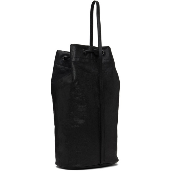  렉토 Recto Black Goat Leather Vintage Bundle Bag 241775M170000