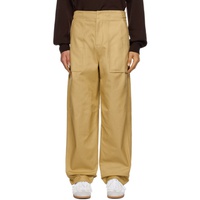 렉토 Recto Beige Military Trousers 232775M191004