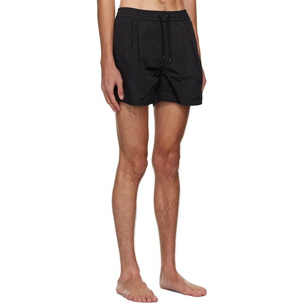  렉토 Recto SSENSE Exclusive Black Swim Shorts 231775M208003