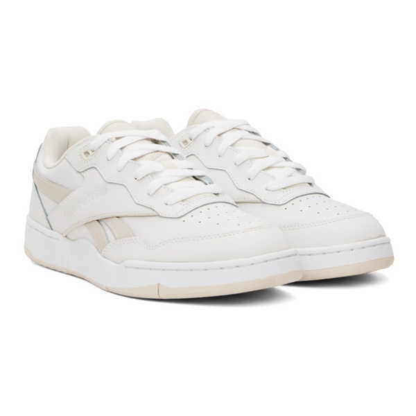  리복 클래식 Reebok Classics White & Beige BB 4000 II Sneakers 241749M237066