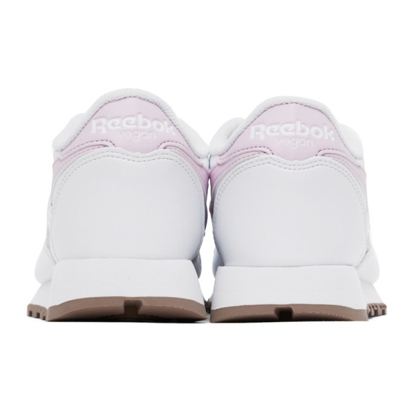  리복 클래식 Reebok Classics White Classic Vegan Sneakers 231749F128067