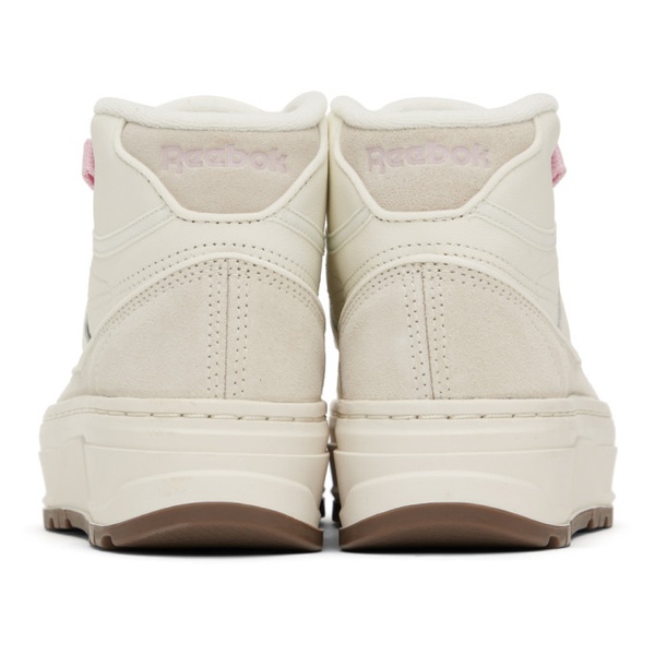  리복 클래식 Reebok Classics 오프화이트 Off-White Club C Geo Sneakers 231749F127005