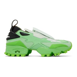 Reebok by 피어 모스 Pyer Moss Green Experiment 4 Fury Trail Sneakers 221100M237044