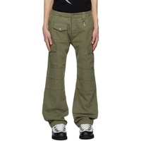 리즈 쿠퍼 Reese Cooper Green Garment-Dyed Cargo Pants 232115M188007