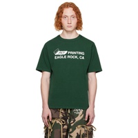 리즈 쿠퍼 Reese Cooper Green RCI Printing T-Shirt 232115M213009
