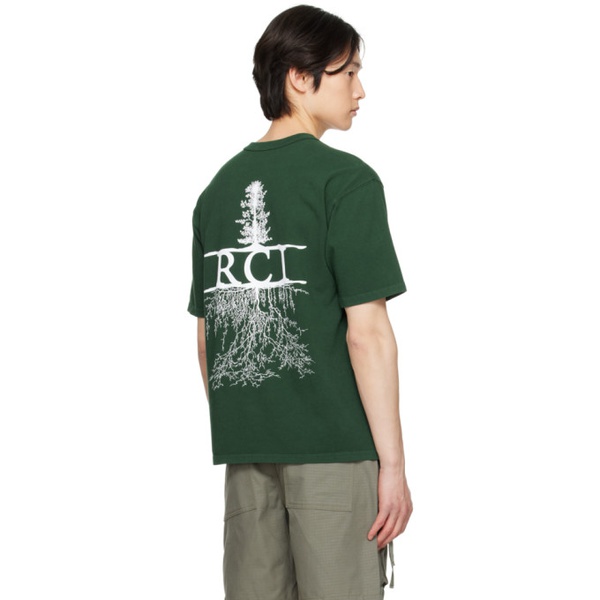  리즈 쿠퍼 Reese Cooper Green Roots T-Shirt 231115M213019