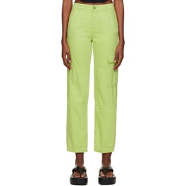 Reformation Green Bailey Trousers 222892F087004