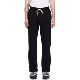 Reigning Champ Black Relaxed Sweatpants 241027M190006