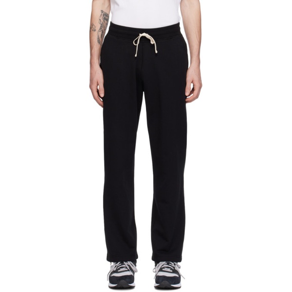  Reigning Champ Black Relaxed Sweatpants 241027M190006
