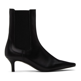 Reike Nen Black Pointed Toe Boots 232191F113006