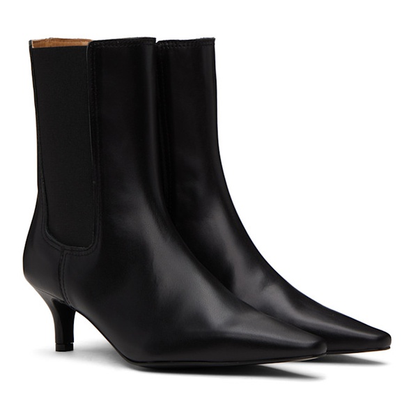  Reike Nen Black Pointed Toe Boots 232191F113006
