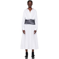 Renaissance Renaissance White Drew Maxi Dress 241639F055000