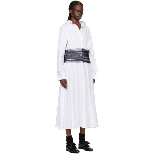  Renaissance Renaissance White Drew Maxi Dress 241639F055000
