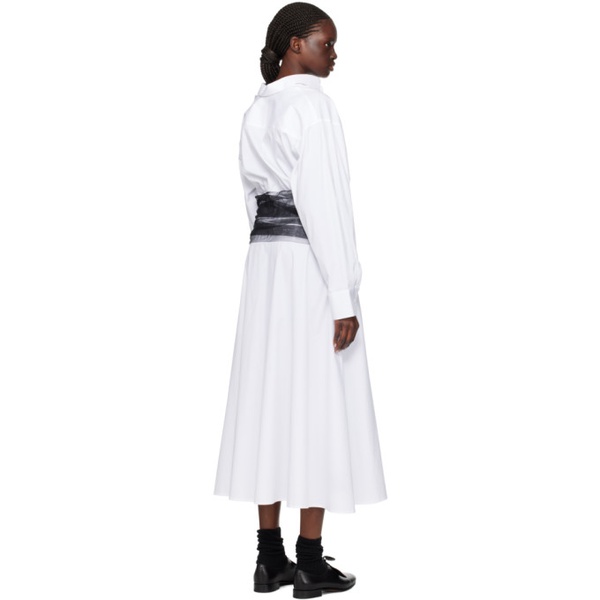  Renaissance Renaissance White Drew Maxi Dress 241639F055000