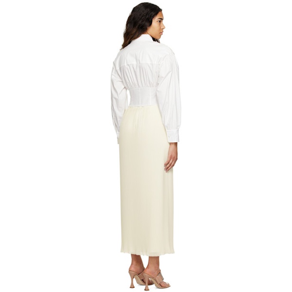  Renaissance Renaissance White Giulia Maxi Dress 231639F055001