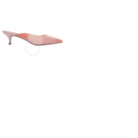 Rene Caovilla Ladies Multicolor/Pink Cleo Pink Degrade Mules C11355-050-TT01Y007