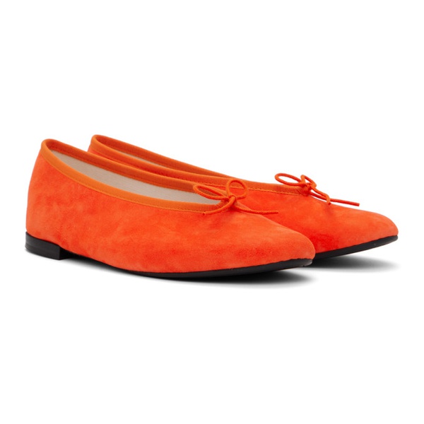  레페토 Repetto Orange Lilouh Ballerina Flats 241296F118009