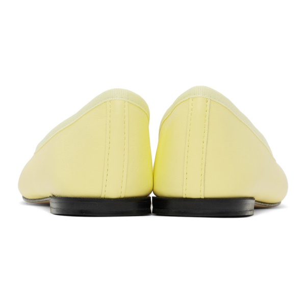  레페토 Repetto Yellow Cendrillon Ballerina Flats 241296F118051