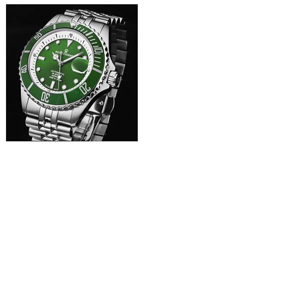  Revue Thommen Diver Automatic Green Dial Mens Watch 17571.2929