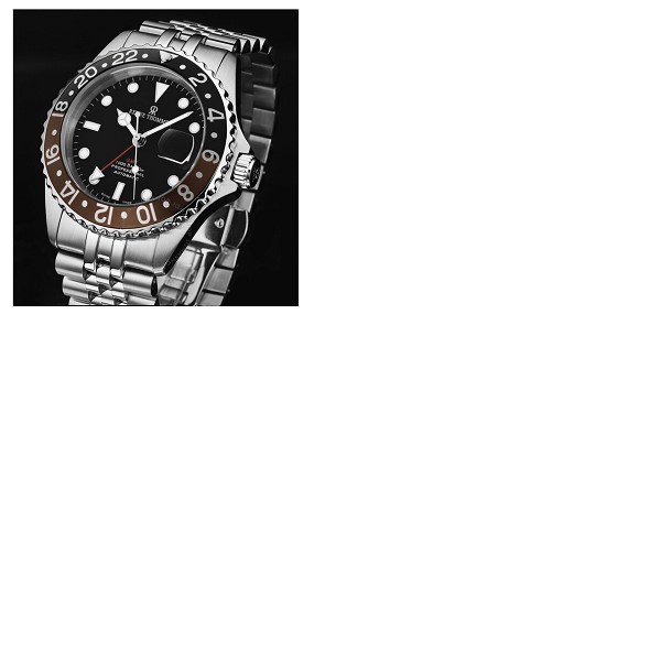  Revue Thommen Diver GMT Automatic Black Dial Mens Watch 17572.2239