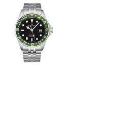 Revue Thommen Diver GMT Automatic Black Dial Mens Watch 17572.2234