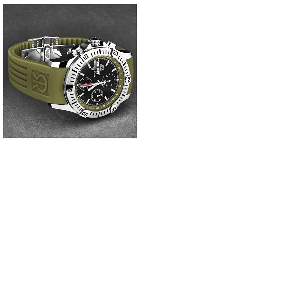  Revue Thommen Air speed Chronograph Black Dial Mens Watch 16071.6634