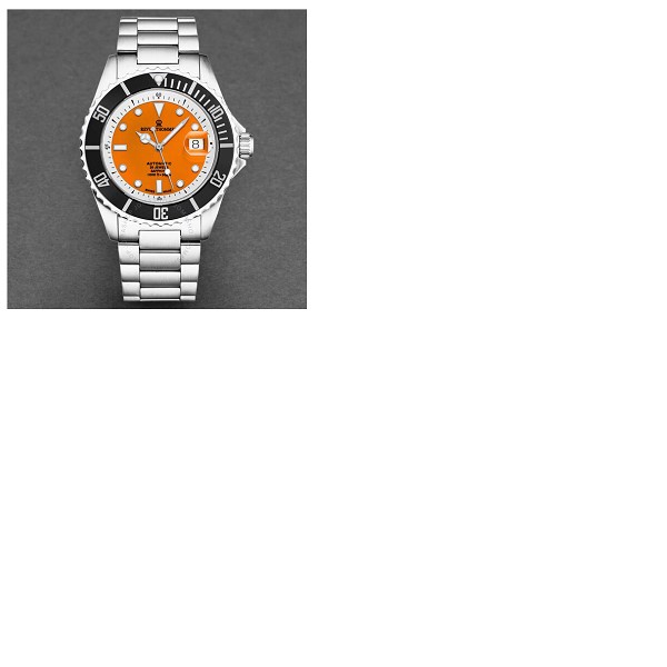  Revue Thommen Diver Automatic Orange Dial Mens Watch 17571.2439