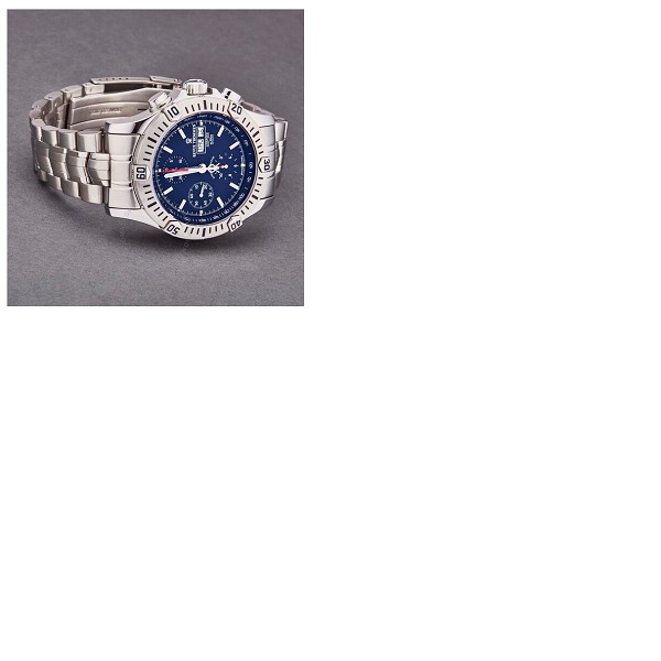  Revue Thommen Air speed Chronograph Automatic Blue Dial Mens Watch 16071.6126