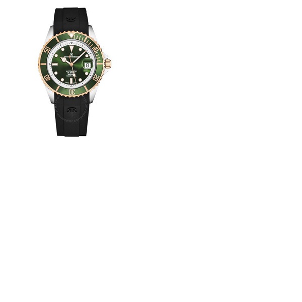  Revue Thommen Diver Automatic Green Dial Mens Watch 17571.2354