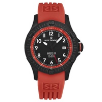 Revue Thommen MEN'S Air speed Rubber Black Dial Watch 16070.4776