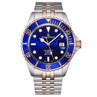 Revue Thommen MEN'S Diver Stainless Steel Blue Dial Watch 17571.2255