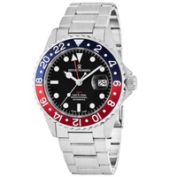 Revue Thommen MEN'S Diver Stainless Steel Black Dial Watch 17572.2135